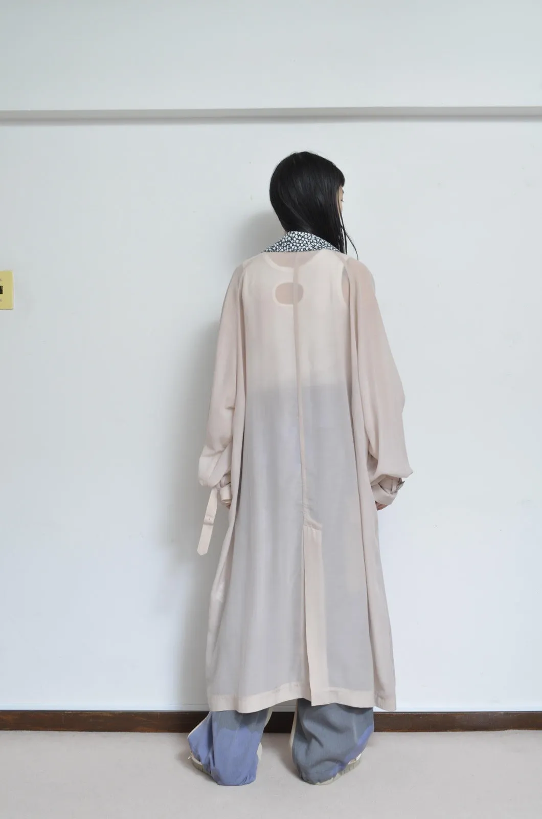 ROBE TRENCH COAT_VOILE (02/BEG)