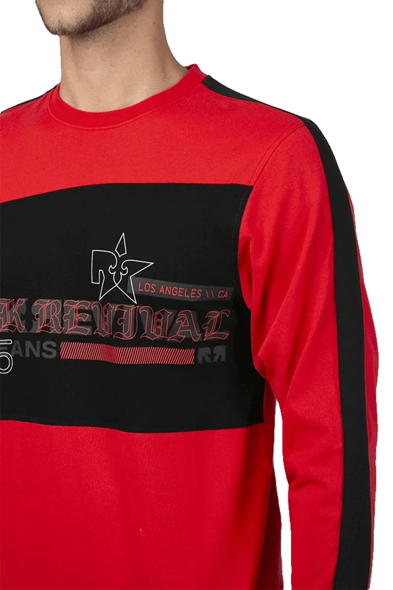 Rock Revival Red Long Sleeve T-Shirt