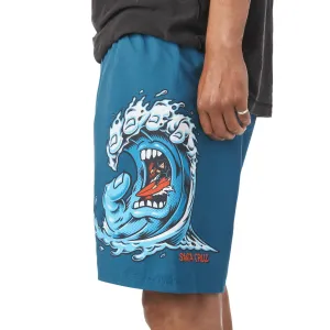 SANTA CRUZ SCREAMING WAVE MEN'S MARINE PULL ON BOARDSHORTS