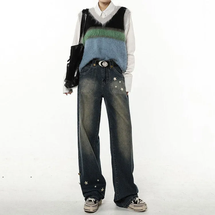 Star Child Wide Leg Jeans