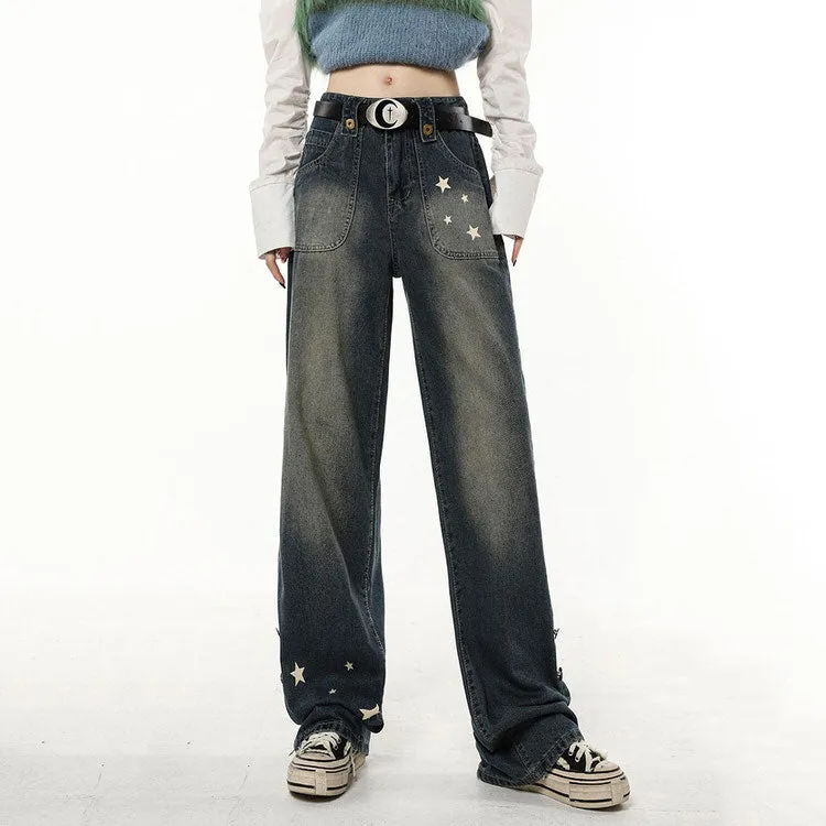 Star Child Wide Leg Jeans