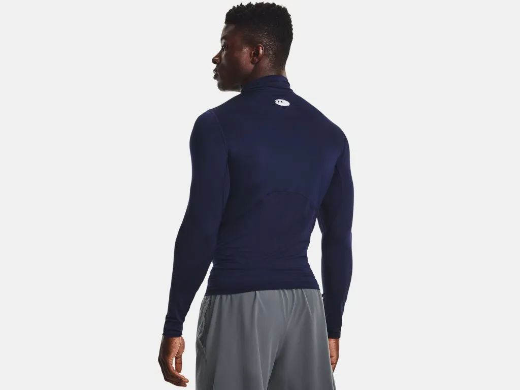 UA Men's HeatGear® Armour Mock Long Sleeve