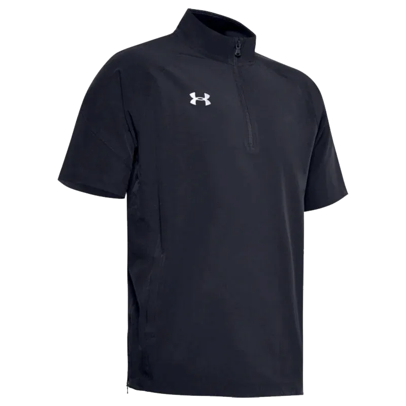 UA Men's Motivate Woven Short sleeve ¼ Zip