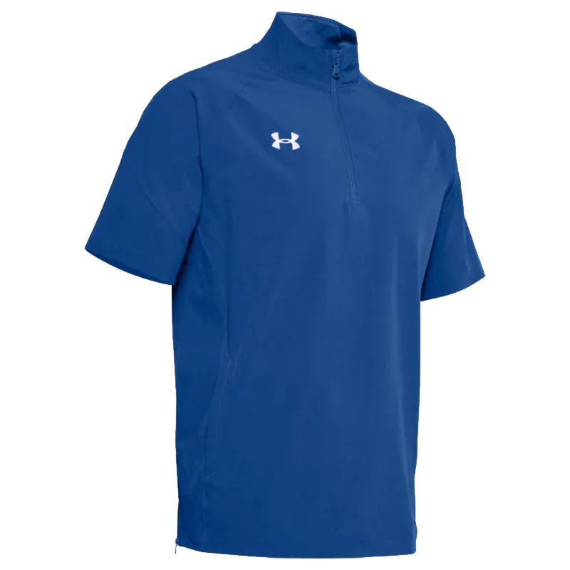 UA Men's Motivate Woven Short sleeve ¼ Zip