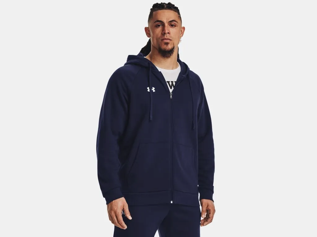 UA Men's Rival Fleece FZ Hoodie