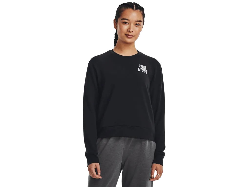 UA Women's Rival Terry Graphic Crew