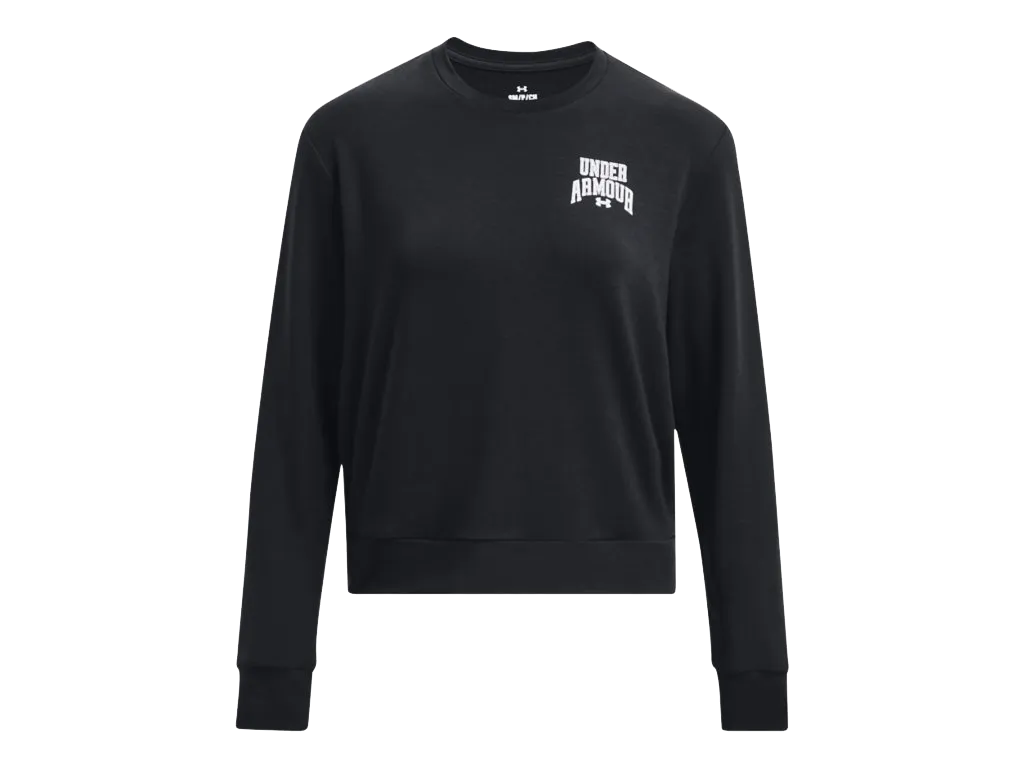 UA Women's Rival Terry Graphic Crew