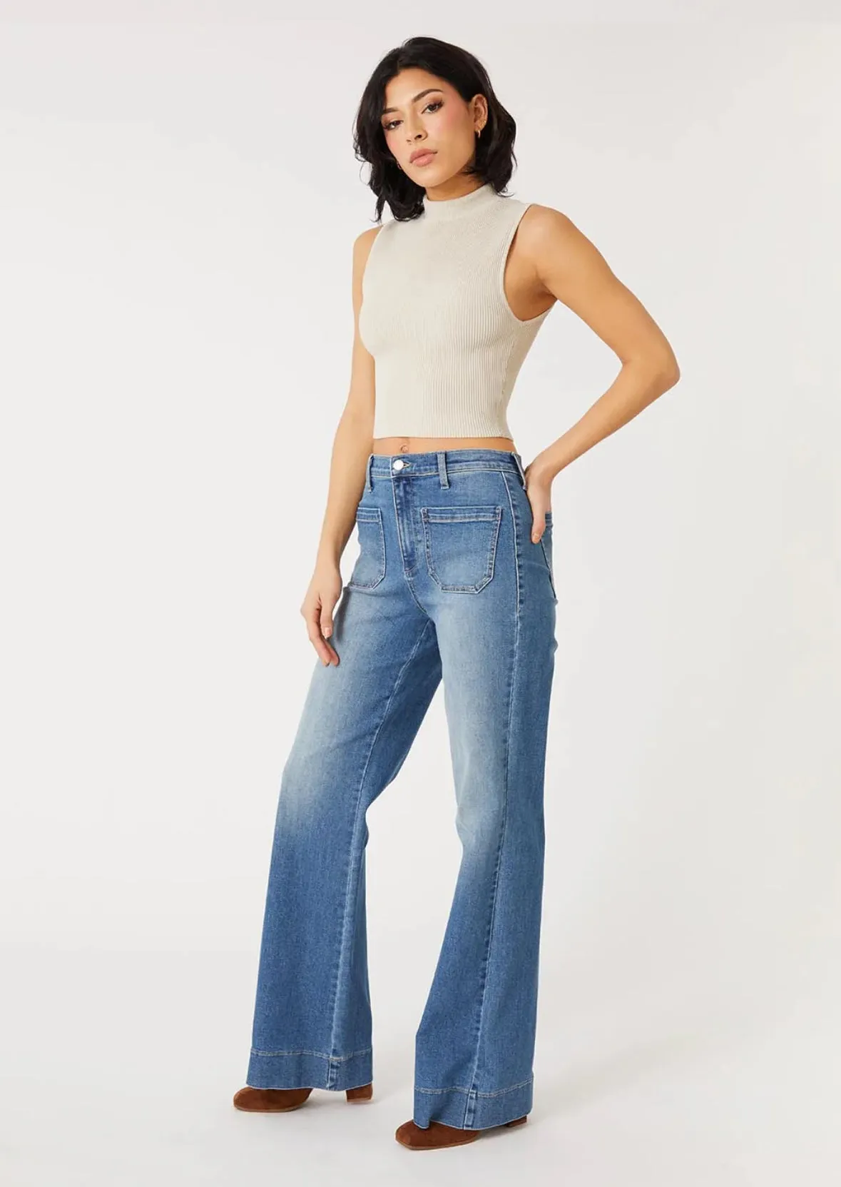 VICTORIA DENIM TROUSER