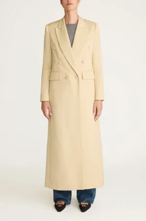 Viscose Slub Blazer Coat