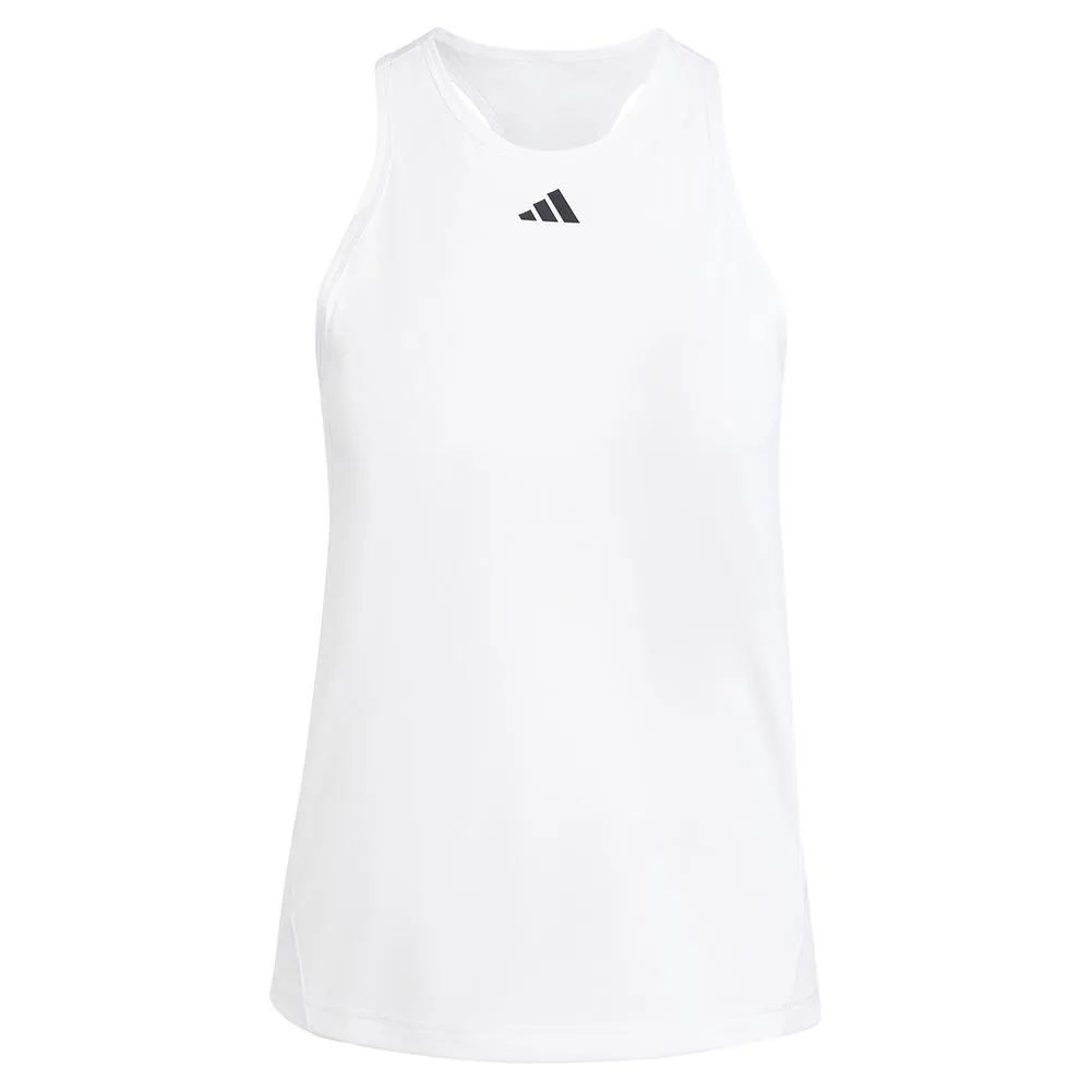 Womens Club Tennis Tank White