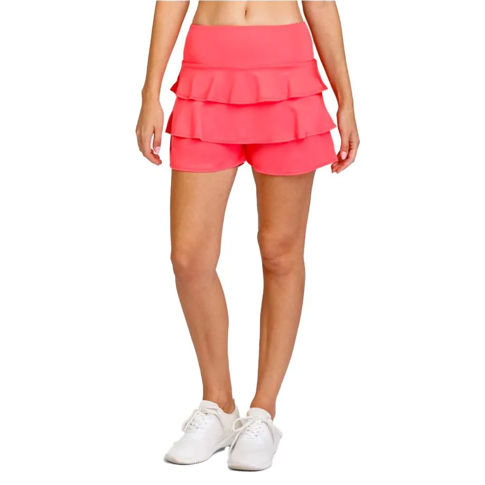 Women's Court Ruffle Pickleball Skort Lychee Pink