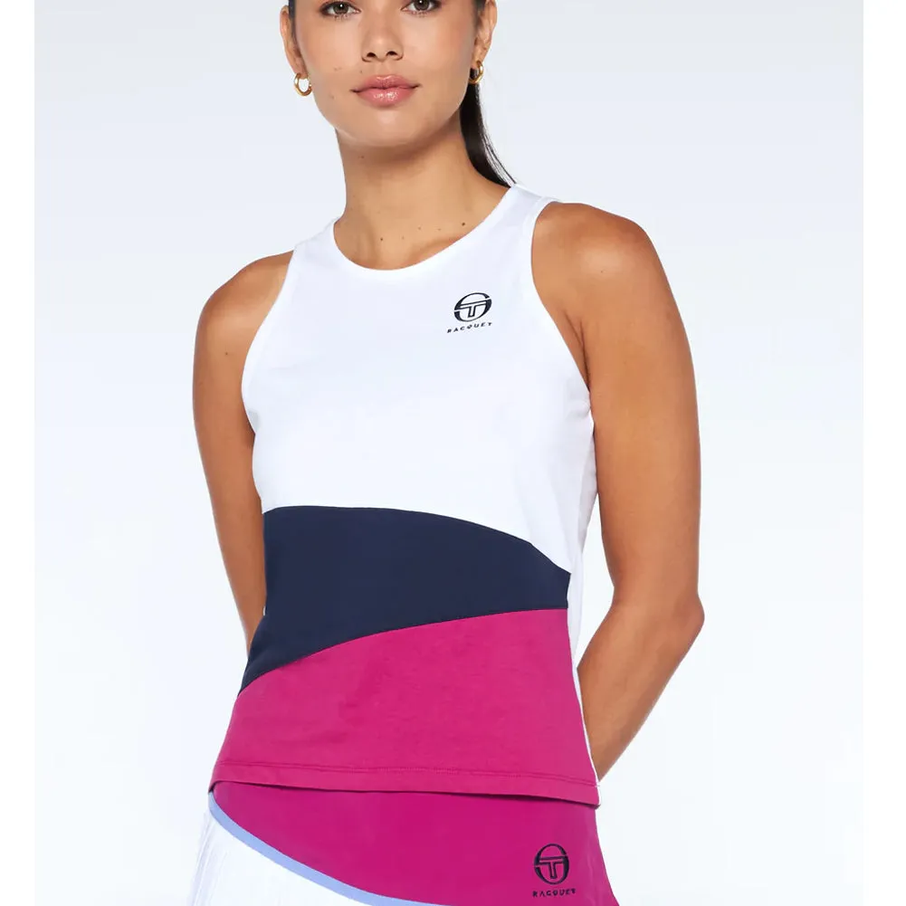 Women's Racquet Tennis Tank White