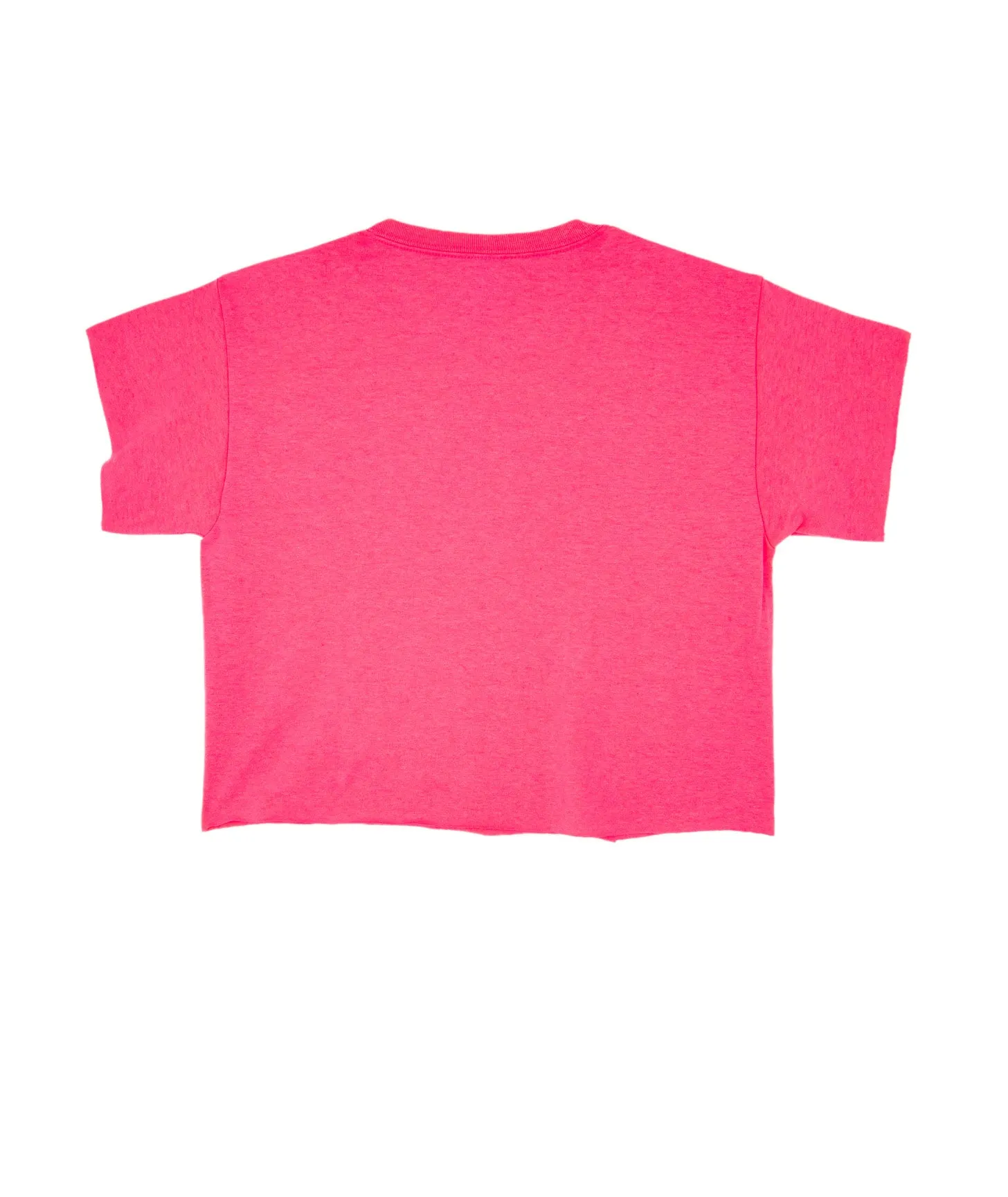 Zip Code Neon Pink Cursive Camp Tee